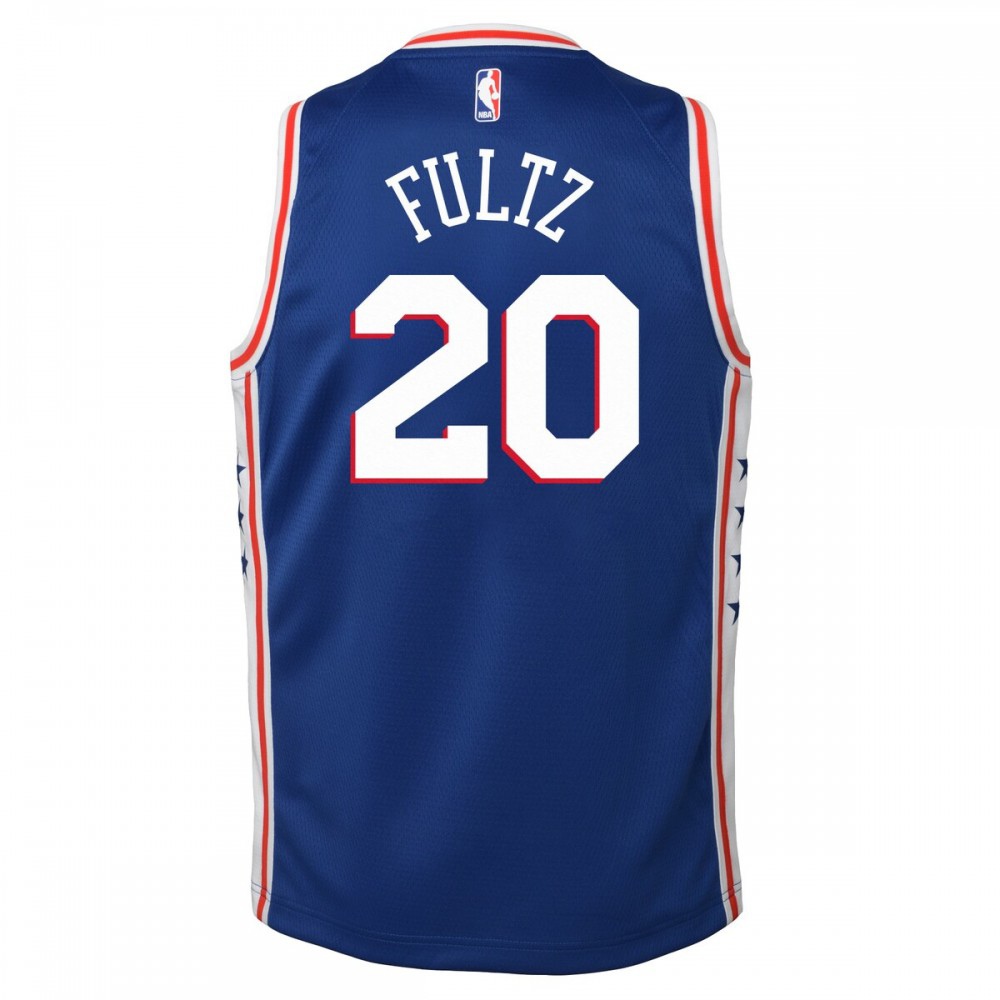 Markelle Fultz Philadelphia 76ers Youth Swingman Jersey Blue - Icon Edition-Pro Kit Vault | Brand New 26/27 Sports Jerseys